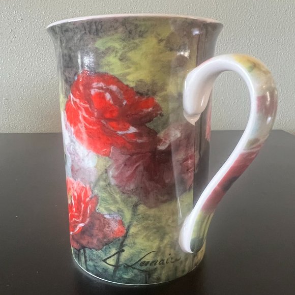 Vintage Fine China POPPY CLUSTER Mug by Creative Tops in England ~ Garden - Picture 2 of 10